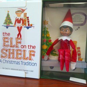 Dark Skin Female Elf on the Shelf!